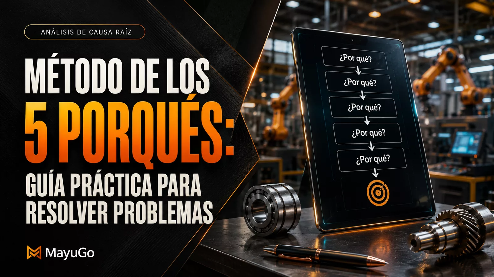 Análisis de causa raíz mediante el método de los 5 porqués