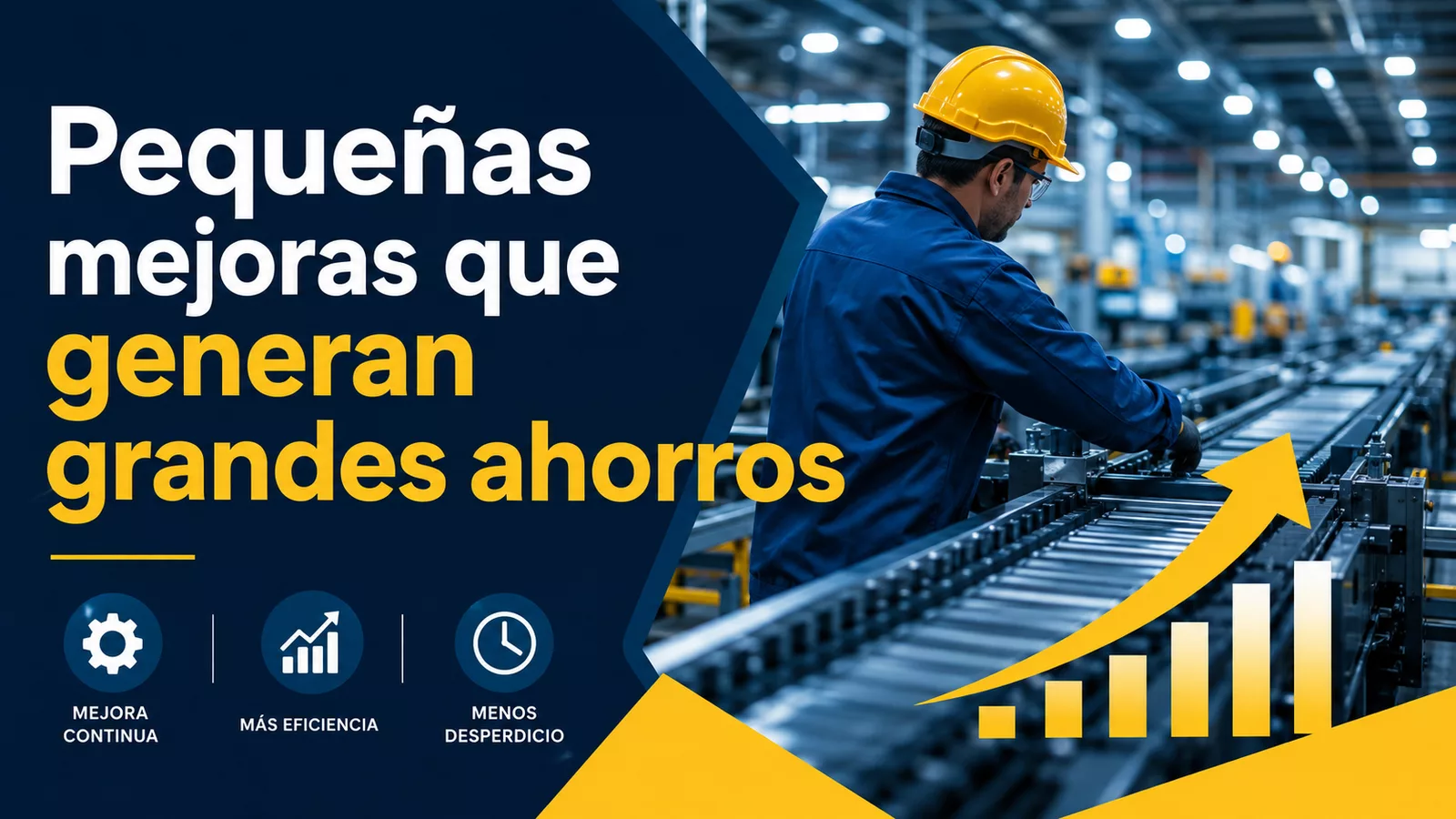 Pequeñas mejoras en procesos para reducir tiempos y desperdicios