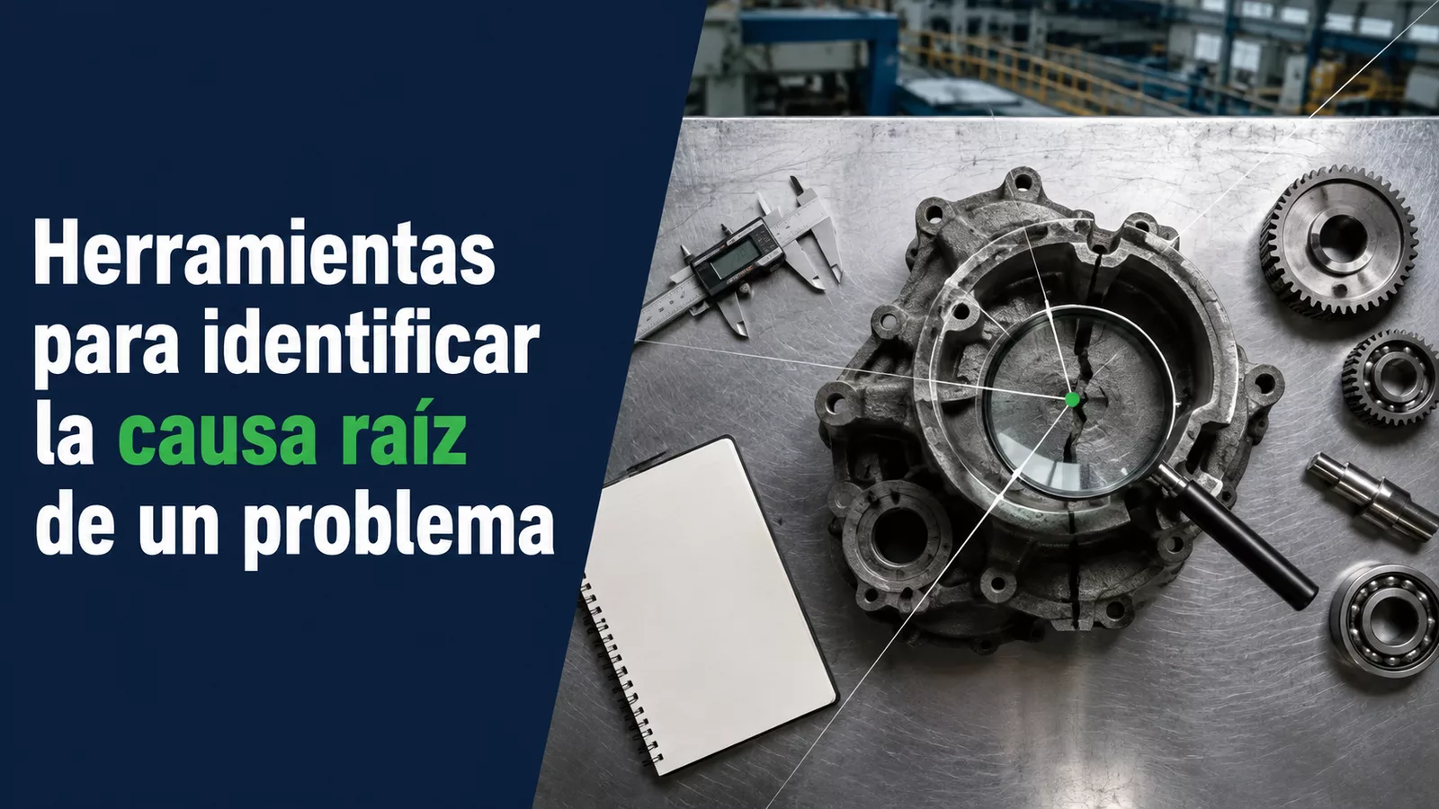 Herramientas para identificar la causa raíz de un problema industrial
